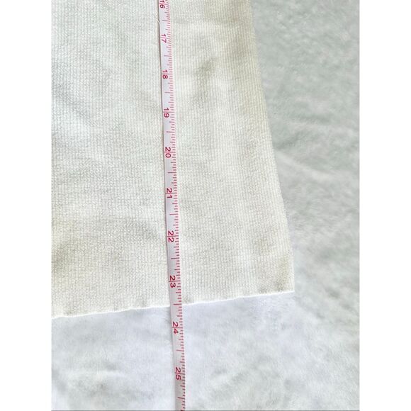 Lea & Viola cream color peekaboo knit top - Picture 11 of 11